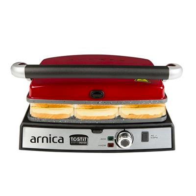 Arnıca Gh26243 Tostit Maxı Kırmızı Tost Makinesi