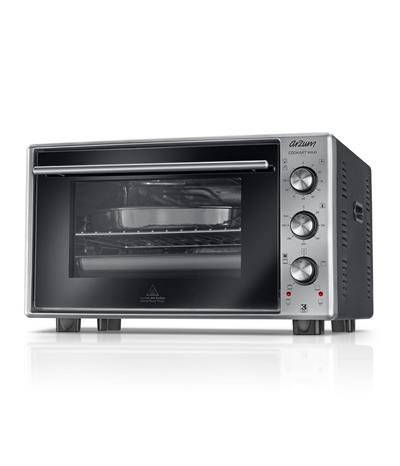 Arzum Ar2002 Inox Cookart Maxı 50lt Çift Camlı Mini Fırın