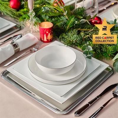 Karaca Fıne Pearl Extra Nısh Platın 62 Parça Yemek Takımı