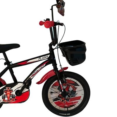 Bisan Schwarz Fls1626-55052-24 Flash 16 Jant  Bisiklet Mat Siyah