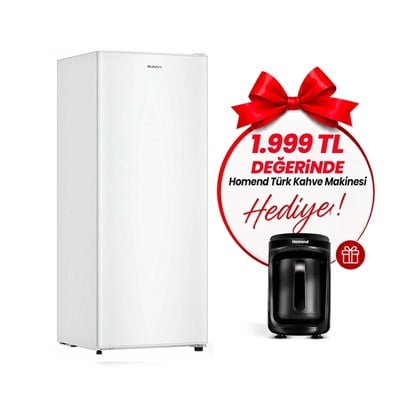 Sunny SN9DD163 5 Çekmeceli 169LT Dikey Derin Dondurucu