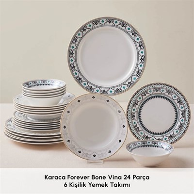 Karaca Vina 24  Parça 6 Kişilik  Multıcolor