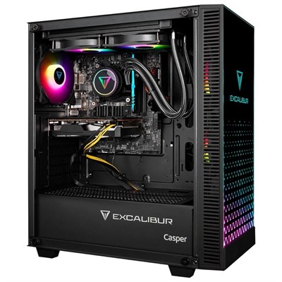 Casper Excalibur E65H.144F-BQ60X-0RD i5 14400F 16Gb/1Tb M.2 Ssd/Rtx5060 8Gb Vga/Dos Desktop