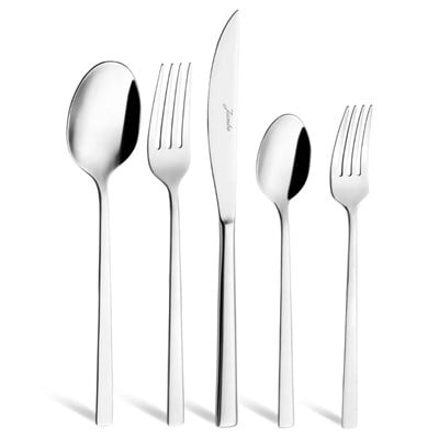 Jumbo 3404 60 Parça 12 Kişilik Çelik Çatal Kaşık Bıçak Takımı