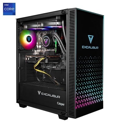 Casper Excalibur E65H.144F-BQ60X-0RD i5 14400F 16Gb/1Tb M.2 Ssd/Rtx5060 8Gb Vga/Dos Desktop