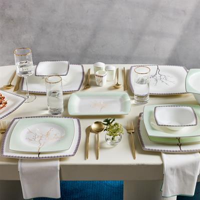 Karaca Fıne Pearl Banyan 58 Parça Yemek Takımı