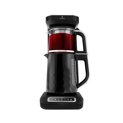 Karaca Çaysever Robotea Pro 4 In 1 Cama Cam Black Chrome