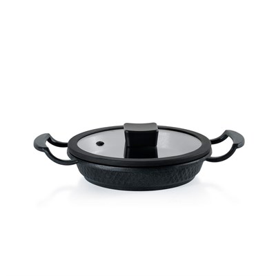 Schafer Hektor 3 Lü Döküm Sahan Seti 6 Parça Siyah