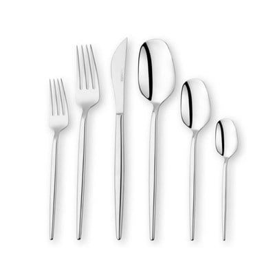 Schafer Hamburg 72 Parça Çatal Kaşık Bıçak Takımı-Gümüş21