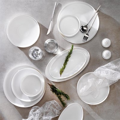 Schafer Superfine Bone Lumiere Yemek Takımı 56 Parça-Platin