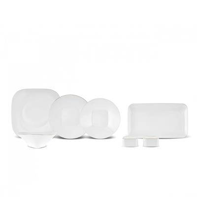 Karaca Stream Bone Curve Corner Gold 53 Parça Yemek Yakımı