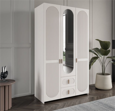 Marcastil Elvira 3 Kapılı Dolap MDF