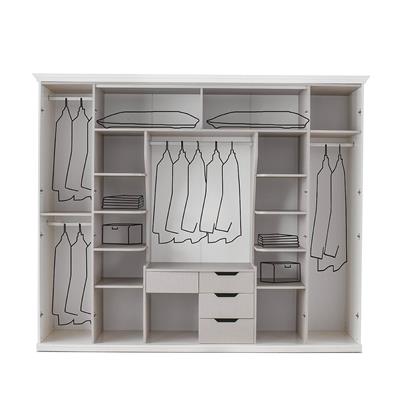 Vize Viyana 6 Kapaklı Yatak Odası Takımı Bazalı