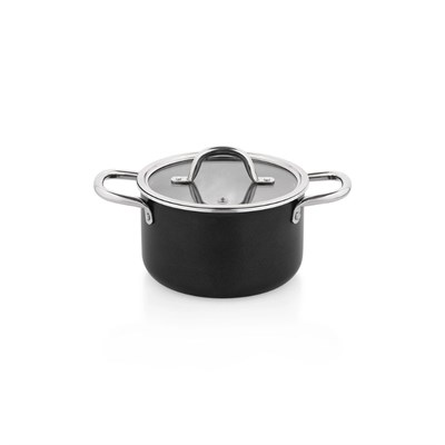 Schafer Everyday 3 Lü Tencere Seti 6 Parça-Antrasit