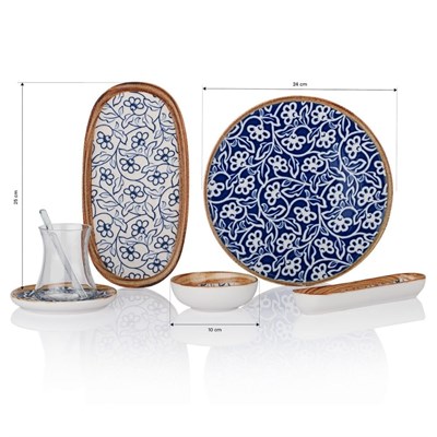 Schafer 1s4234-02001-aso01 Lora Kahvaltı Takımı 32 Prç Asorti