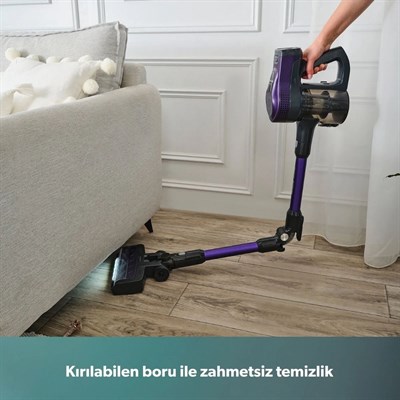 Homend Dustrider 1266H Dikey Şarjlı Süpürge