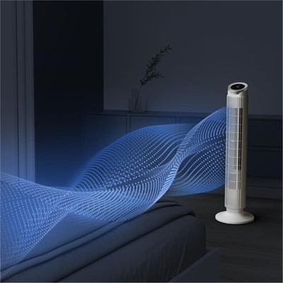Rowenta VU7025 Silent Flow Effitech 8 Hız Kademeli 30 Watt Sessiz Kule Tipi Vantilatör