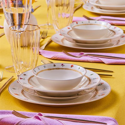 Karaca Floret  24 Parça 6 Kişilik  Multıcolor