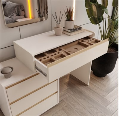 Marcastil Alya Yatak Odası Başlıklı MDF