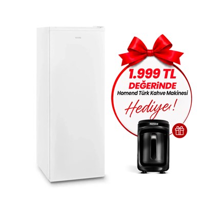 Vestel CDM611 6 Çekmeceli 196lt Dikey Derin Dondurucu