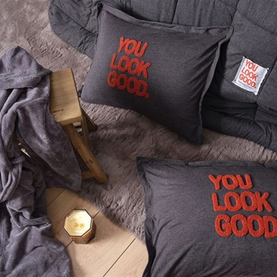 Karaca Motto Antrasit Tek Kişilik Cotton Comfort