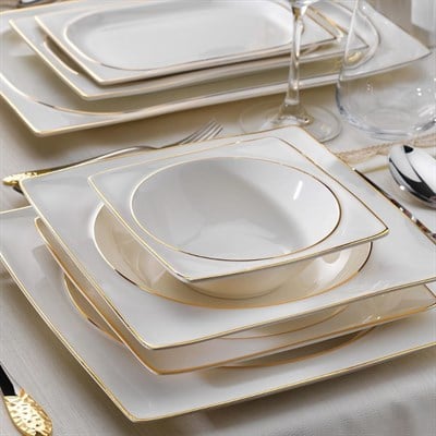 Schafer 1s2407-01001-gld01 Glamor Pure  60 Prç Yemek Takım Gold