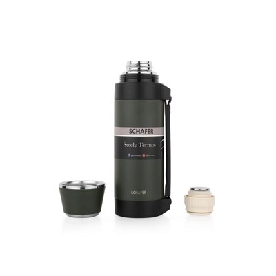 Schafer Steely Termos 1.5 L-yeşil