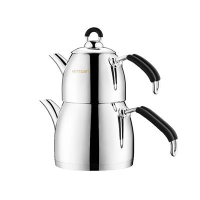 Emsan Mina Mini Çaydanlık Takımı Siyah