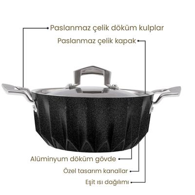 Emsan Dıagon 24 Cm Derin Tencere