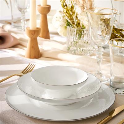 Emsan Fıne Bone Alıcıa 18 Prç Platin Ymt