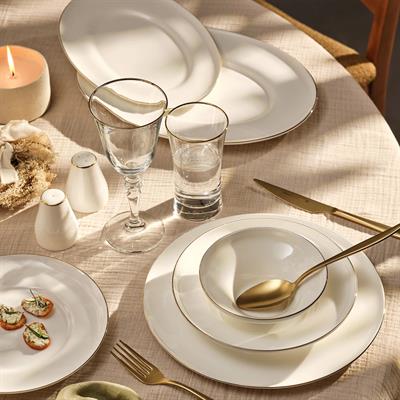 Emsan Fıne Bone Alıcıa Ymt 60 Prç Fd Gold Yuvarlak