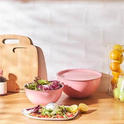 Emsan Flow Cup Saklama Kabı 20/24 Cm Pembe