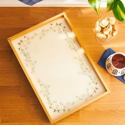 Emsan Foresta Tepsi Gold 31x46 Cm