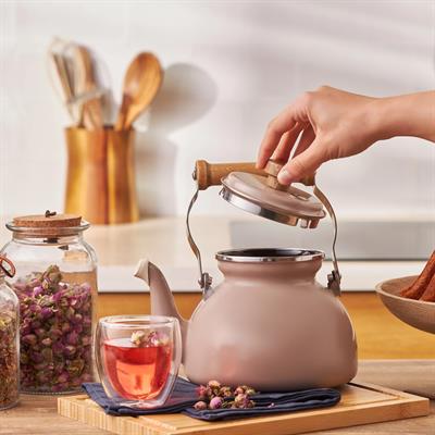 Emsan Royal Emaye Demlik Vizon