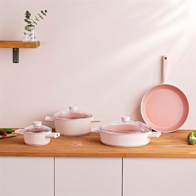 Emsan Swıss Crystal 7 Parça Tencere Seti