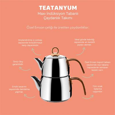 Emsan Teatanyum Maksı Caydanlık