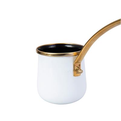 Emsan Troy Orta Boy Cezve Beyaz