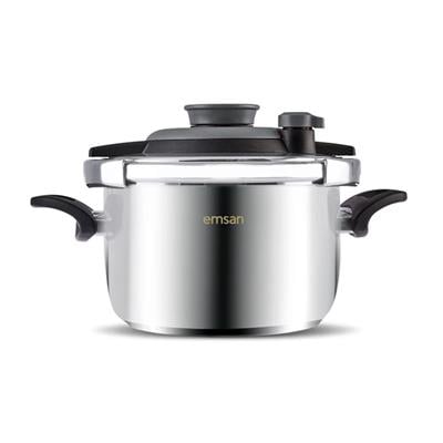 Emsan Vera 4 Lt  Siyah Düdüklü