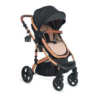 Enty Baby İnsignia Travel Bebek Arabası Gold Siyah