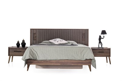 Vize Vintage 6 Kapılı Yatak Odası Takımı Bazalı