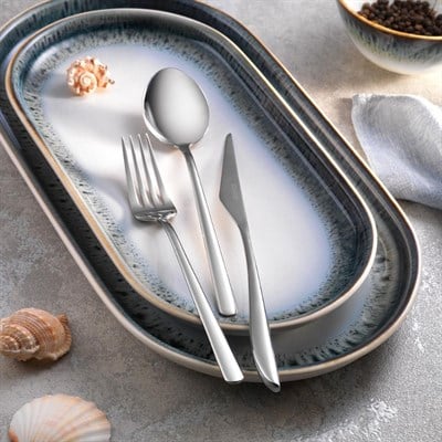 Schafer Hamburg 72 Parça Çatal Kaşık Bıçak Takımı-Gümüş01