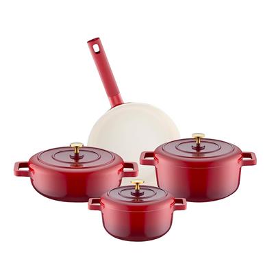 Emsan Red Royal 7 Parça Tenc Seti