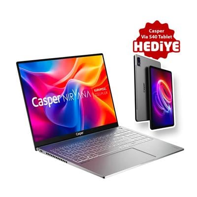 Casper S200.1342-be00x-g-f İntel I5 13420h 16gbram/500gb M2 Ssd/dos Notebook