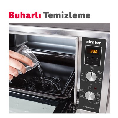 Sımfer M 4507 Inox Turbo Albenı Mıdı Fırın