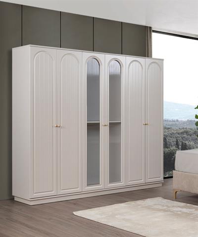 Rainbow Dante 6 Kapılı Dolap