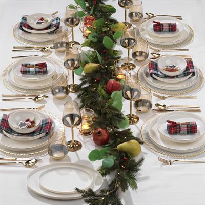 Schafer 1s0020-01001-gld02 Adel Gold 56 Prç Gold Yemek Takımı