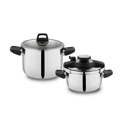 Schafer 1s0815 27002 Sıy01  Compact Düdüklü Ten.seti 4+6,5 Lt 4parça Sıy