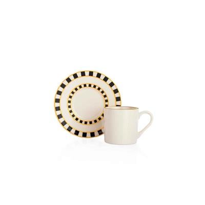 Schafer 1s2038-08002-siy02 Fun 6 Kişilik Fincan Seti 12 Prç Siyah