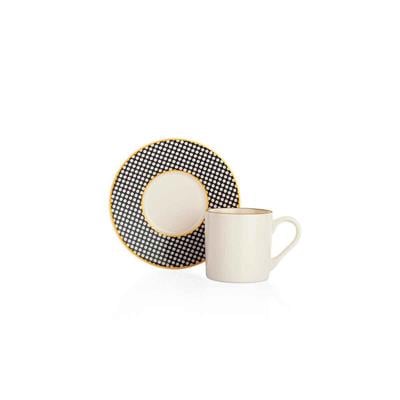 Schafer 1s2038-08002-siy02 Fun 6 Kişilik Fincan Seti 12 Prç Siyah