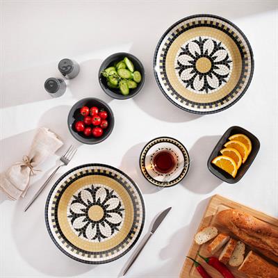 Schafer 1s4651-02001-gri01 Meghan 32 Prç Gri Kahvaltı Takımı